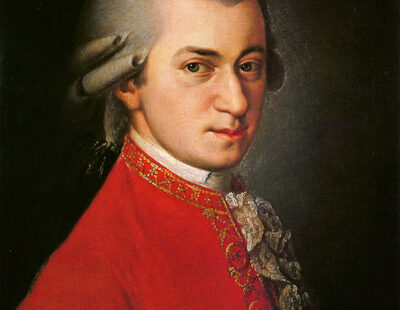 Wolfgang Amadeus Mozart. Gemälde von Barbara Kraft 1819