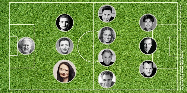 Strategie? Das Runde muss ins Eckige!