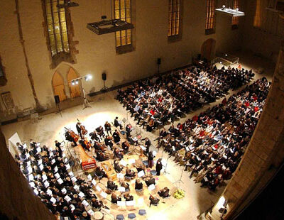 Mit dem Flair vergangener Tage: Die Johanniskirche in Magdeburg