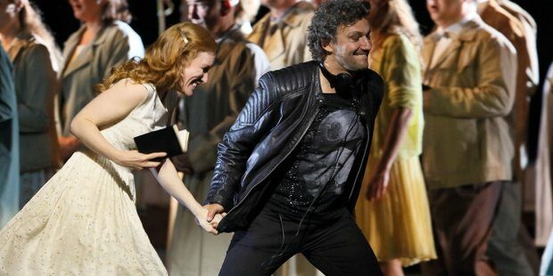 Sara Jakubiak (Eva), Jonas Kaufmann (Walther von Stolzing)