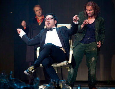 Vincent Wolfsteiner (Loge), Antonio Yang (Alberich), Hans Kittelmann (Mime)