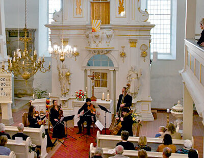 Besondere Aura: In der Dornheimer St. Bartholomäus-Kirche heiratete Bach seine Cousine