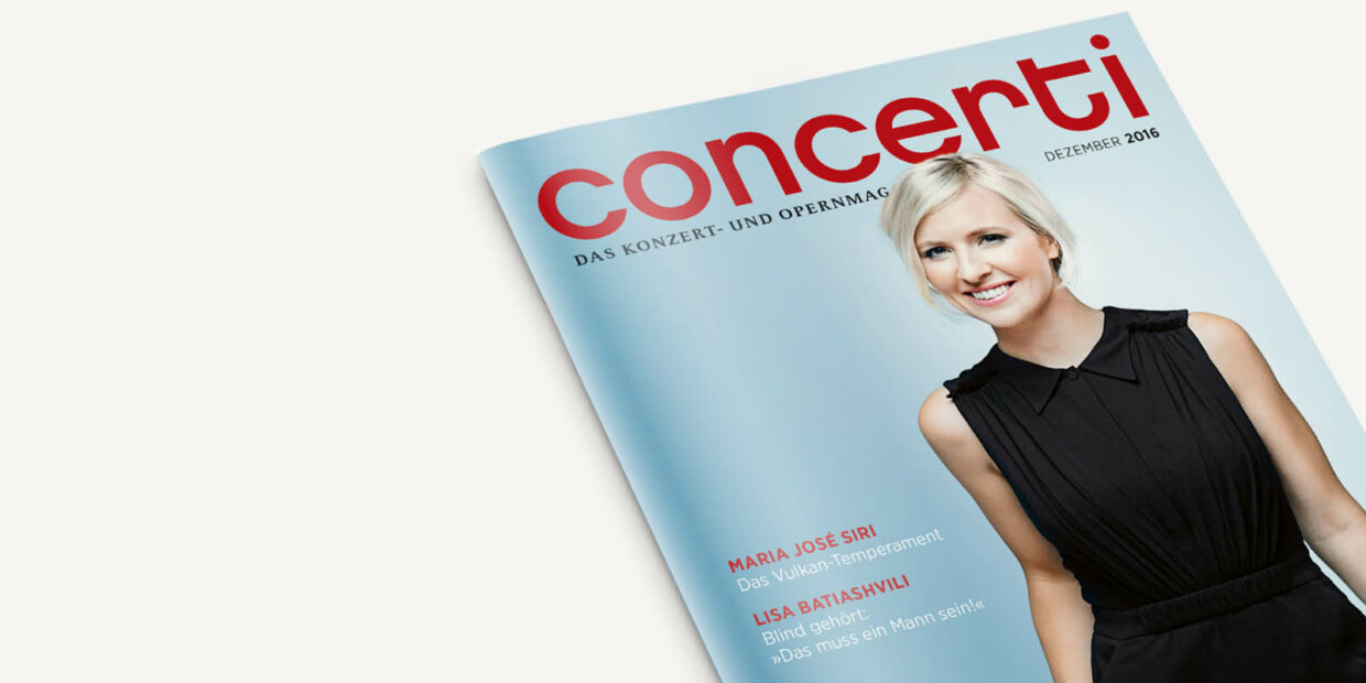 Druckfrisch für Sie: das neue concerti-Heft!