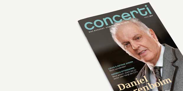 Druckfrisch für Sie: die concerti März-Ausgabe!