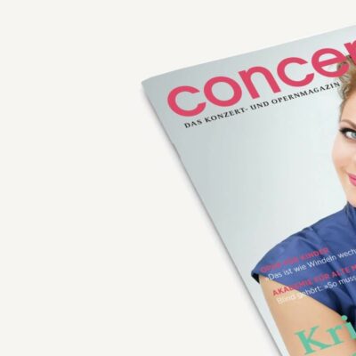 Druckfrisch für Sie: die concerti April-Ausgabe!
