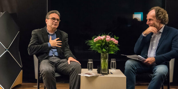 "Blind gehört" live mit Ulf Schirmer und Moderator Christoph Forsthoff