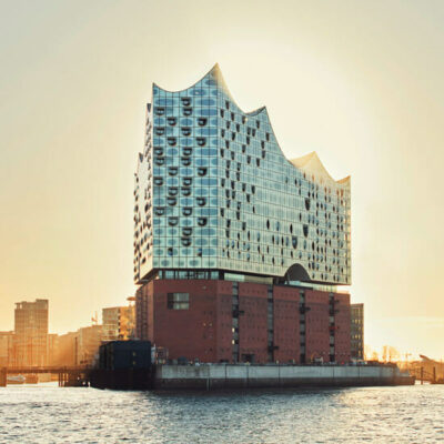 Elbphilharmonie im Morgenlicht