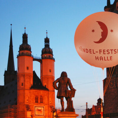 Marktplatz Halle, Händel-Festspiele Halle