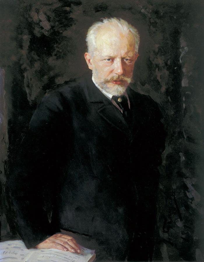Peter Iljitsch Tschaikowsky, Gemälde von Nikolai Kuznetsov