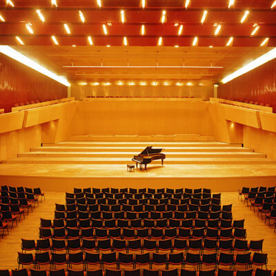 Congresshalle Sarbrücken Innenansicht