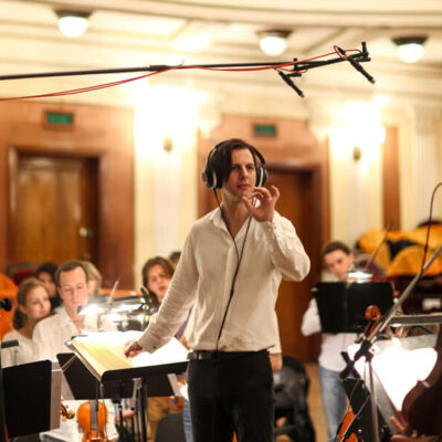 Teodor Currentzis und MusicAeterna im Aufnahmestudio