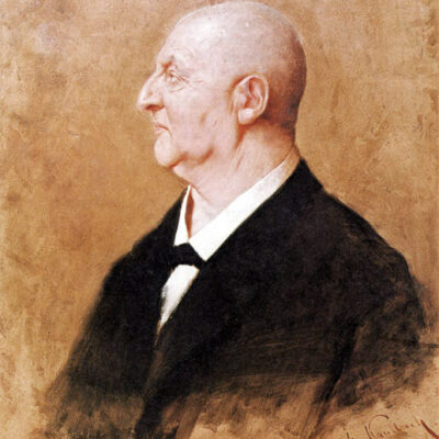 Anton Bruckner, Gemälde von Hermann von Kaulbach, 1895