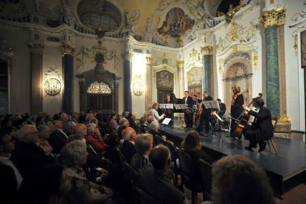 Das Verdi Quartett mit dem Jazzensemble von Peter Lehel im Kaisersaal Füssen