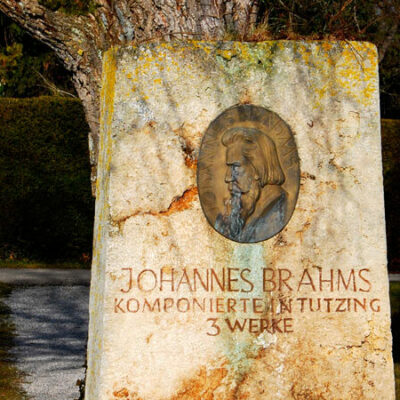 Johannes-Brahms-Denkmal Tutzing