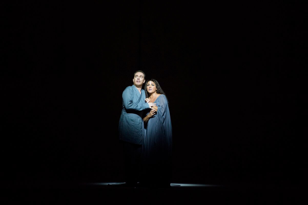 Szenenbild aus „Aida“ von den Salzburger Festspielen 2017