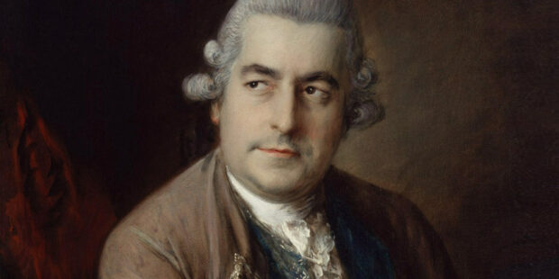 Johann Christian Bach. Gemälde von Thomas Gainsborough