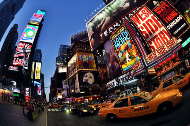 Broadway, Werbung für Musicals
