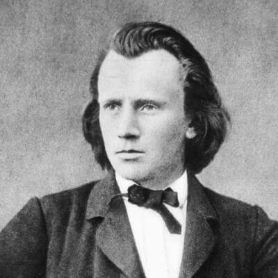 Johannes Brahms, um 1865