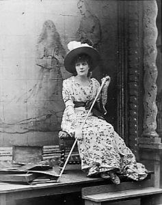 Sarah Bernhardt als Tosca 1887