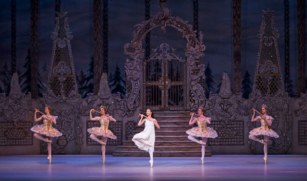 Szene aus „The Nutcracker“ mit dem Royal Ballet des ROH