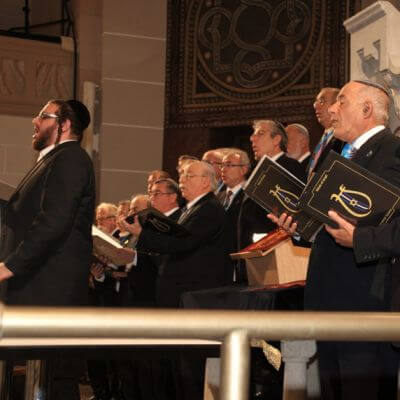 Chor beim Louis Lewandowski Festival