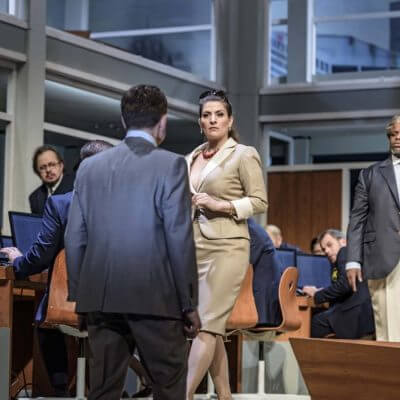 Szene aus „Medea“ am Theater Erfurt