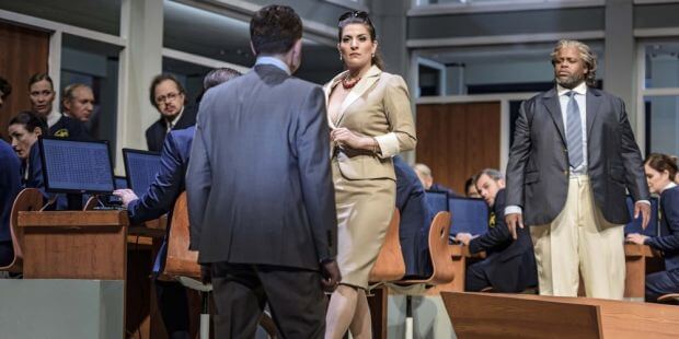 Szene aus „Medea“ am Theater Erfurt
