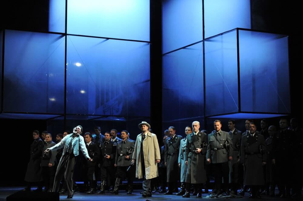 Szene aus Wagners „Tannhäuser“ von 2013 in Düsseldorf