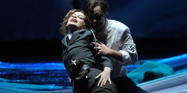 Szene aus Wagners „Tannhäuser“ von 2013 in Düsseldorf