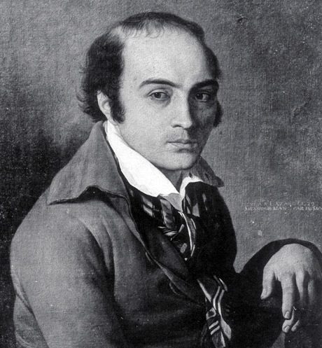 André Chénier. Gemälde von Joseph-Benoît Suvée