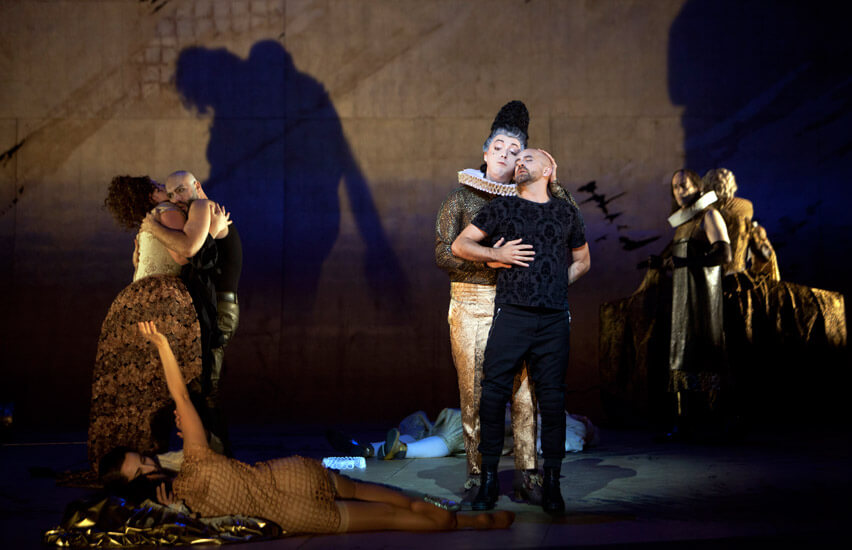 Szenenbild aus "L'Incoronazione di Poppea"