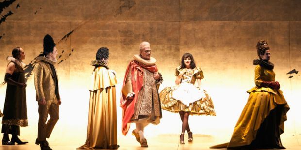 Szenenbild aus "L'Incoronazione di Poppea"