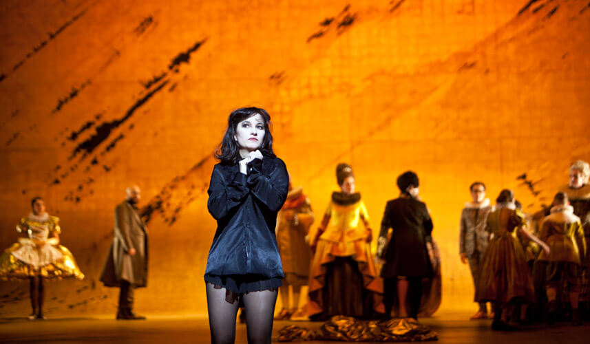 Szenenbild aus "L'Incoronazione di Poppea"