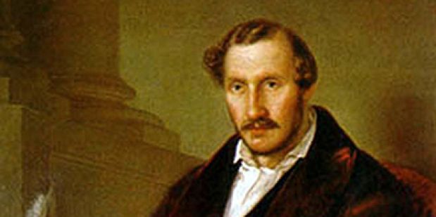 Gaetano Donizetti. Gemälde von Giuseppe Rillosi