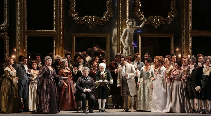 Szenenbild aus "Andrea Chénier"