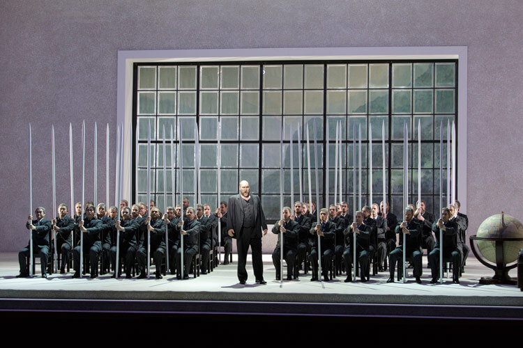 Szenenbild aus "Götterdämmerung"