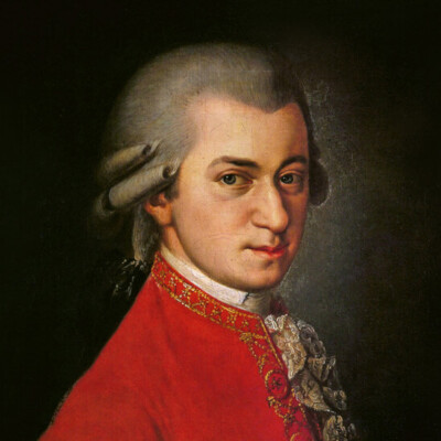 Wolfgang Amadeus Mozart. Gemälde von Barbara Kraft 1819