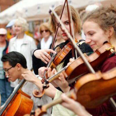 Sommerliche Musiktage Hitzacker. Festival-Auftaktkonzert auf dem Marktplatz 2017