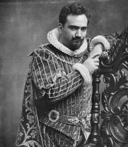 Enrico Caruso als Herzog von Mantua in "Rigoletto"