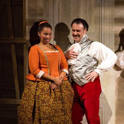 Szenenbild aus "Le nozze di Figaro"