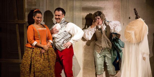 Szenenbild aus "Le nozze di Figaro"