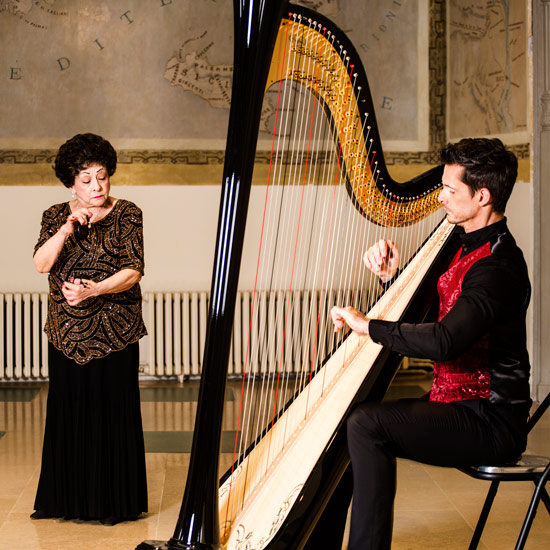 Xavier de Maistre und Lucero Tena