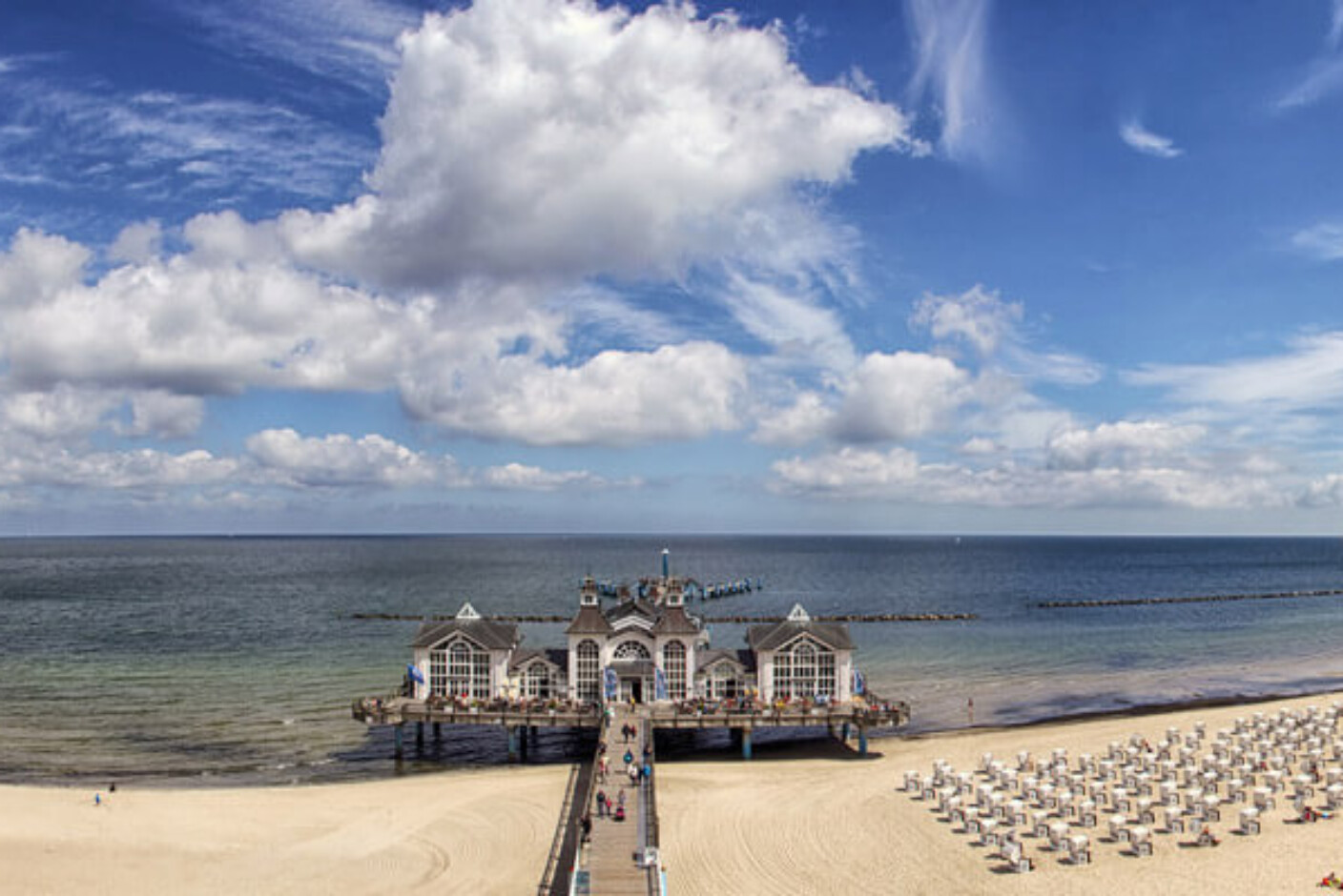 Seebrücke Sellin auf Rügen