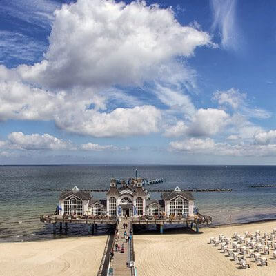 Seebrücke Sellin auf Rügen