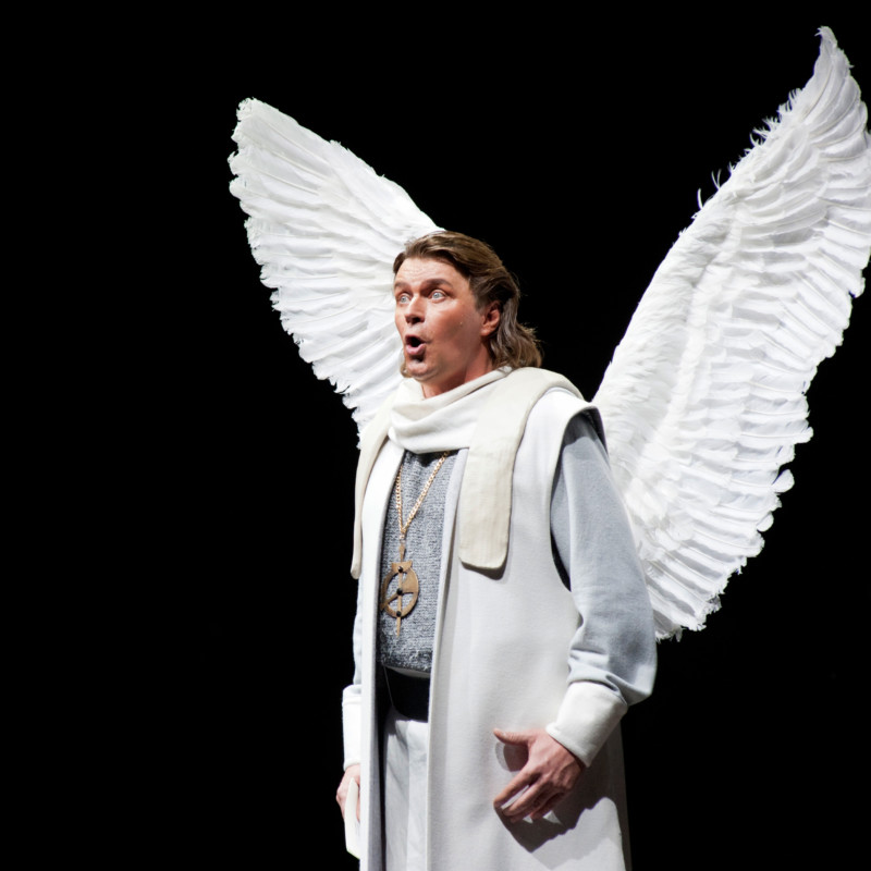 Lohengrin/Deutsche Oper Berlin. Klaus Florian Vogt in der Titelrolle des Lohengrin