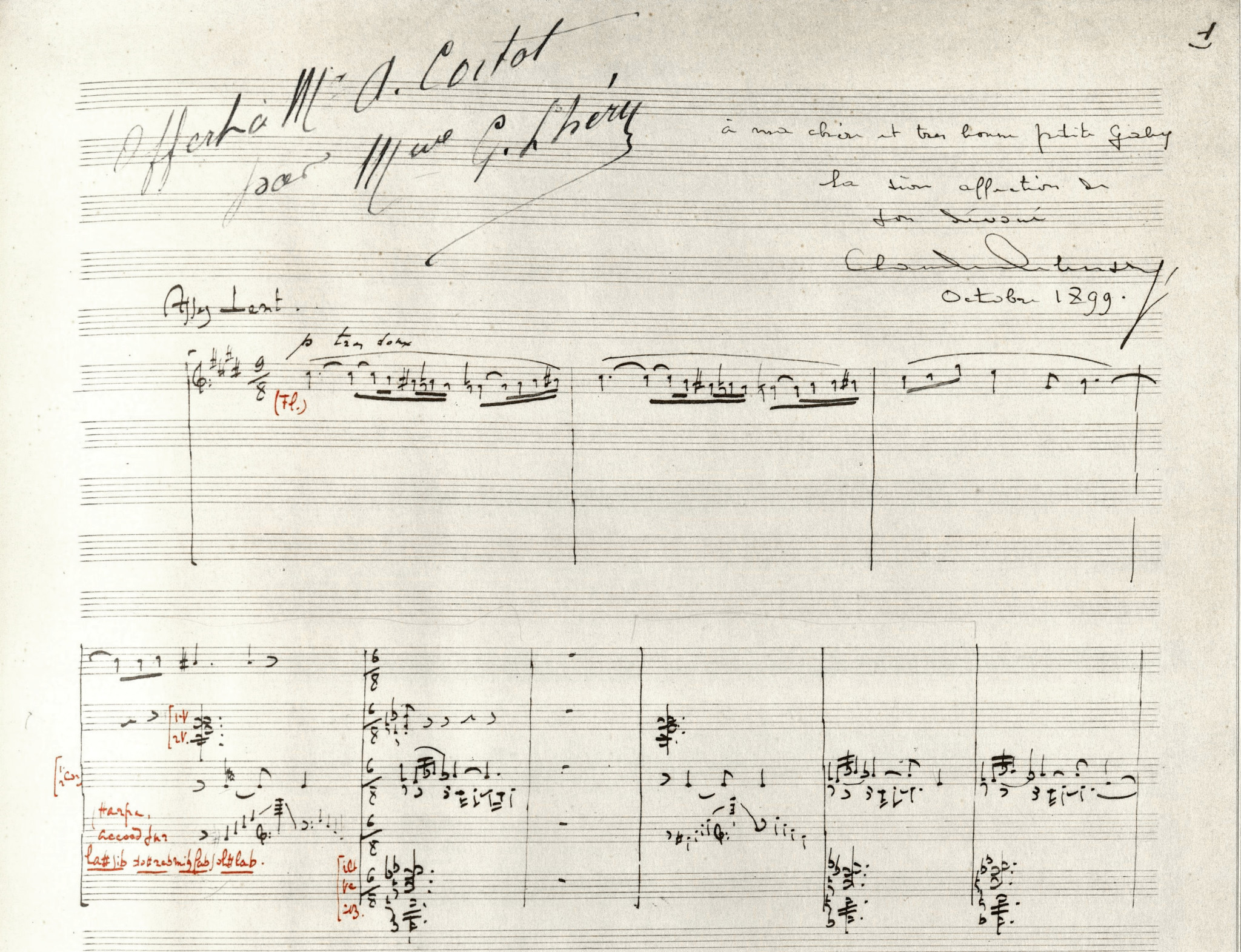 Werke der Woche – Claude Debussy: „Prélude à l’après-midi d’un faune“