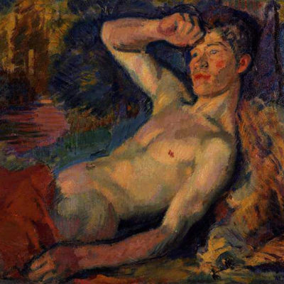 Faun. Gemälde von Magnus Enckell, 1914