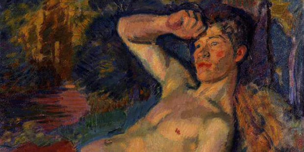 Faun. Gemälde von Magnus Enckell, 1914