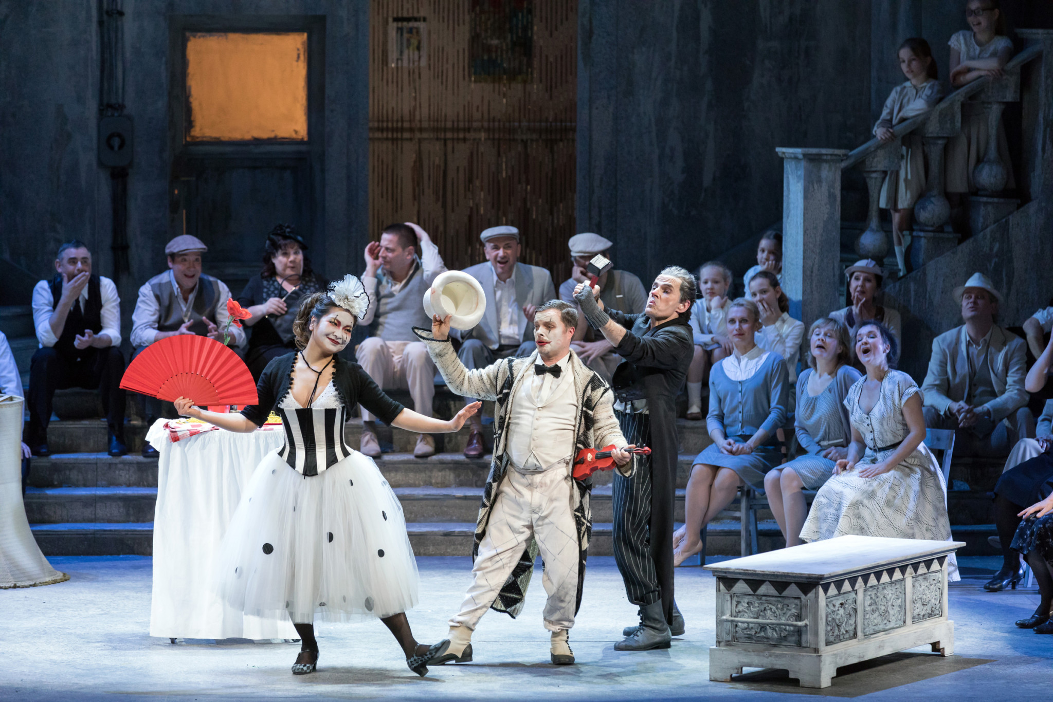Szenenbild aus "I Pagliacci"