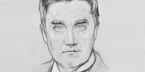 Ralph Vaughan Williams. Zeichnung von William Rothenstein, 1919